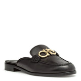 Viggio black gancini mules