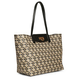Gancini logo tote bag