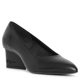 Velia 55 black leather pumps