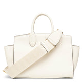 The Studio soft small off white tote bag