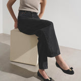 Varina black ballerinas