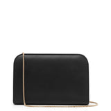 Diana black mini clutch
