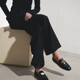Elaine black loafers