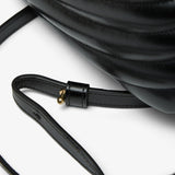 Quilted black bag