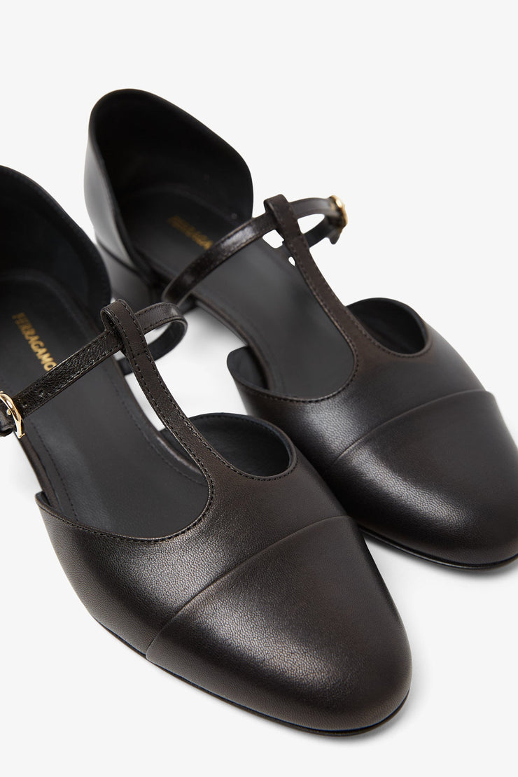 Linette black ballet flats