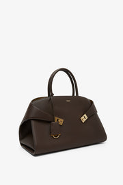 Hug medium dark brown bag