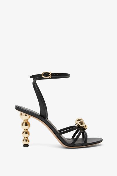 Karina 95 black sandals