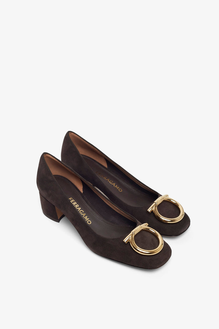 Mara 40 dark brown pumps
