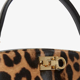 The new studio leopard box bag