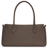 E/W light brown top handle bag