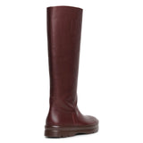Billie brown leather boots