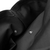 Margaux 17 inside out black nylon bag