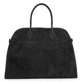 Soft Margaux 17 black suede bag