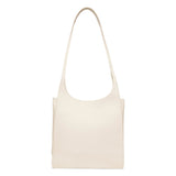 Jules ivory leather tote bag