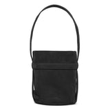 Mini Leo black nubuck bag