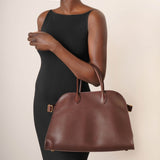 Soft Margaux 15 burgundy saddle bag