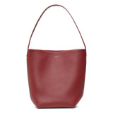 Medium N/S park terracotta leather tote bag