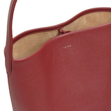 Medium N/S park terracotta leather tote bag
