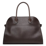Soft Margaux 12 dark brown leather bag