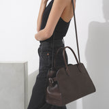 Soft Margaux 12 dark brown leather bag