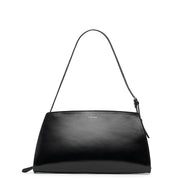 Dalia baguette black polished calf bag