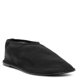 Sock black flats