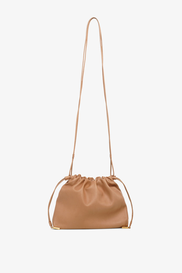 Angy cream leather bag