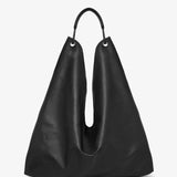 Bindle 3 black leather shoulder bag