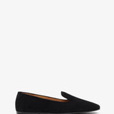 Tippi black suede loafers