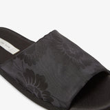 Frances slipper open toe flats