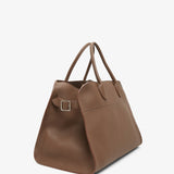 Soft Margaux 15 dark olive leather bag