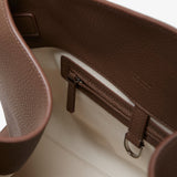 Soft Margaux 15 dark olive leather bag