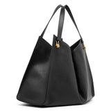 Alexia black leather top handle bag