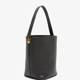 Small NS hook black tote bag