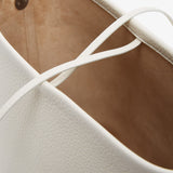 Small NS hook ivory tote bag