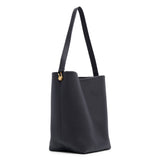 Medium NS hook black tote bag