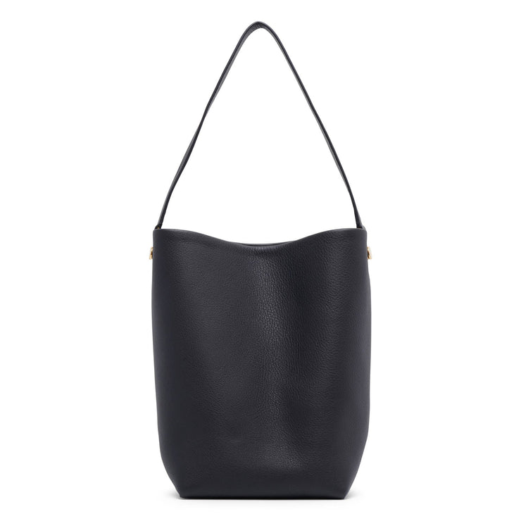 Medium NS hook black tote bag