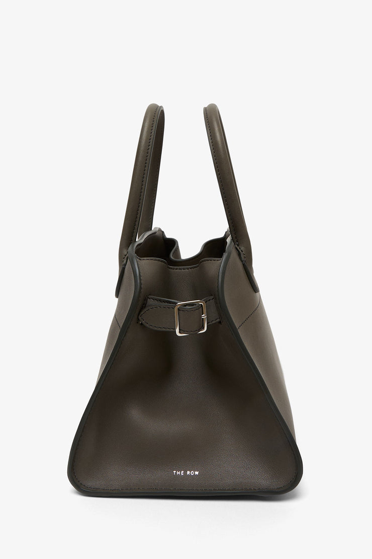 Soft Margaux 10 grey leather bag