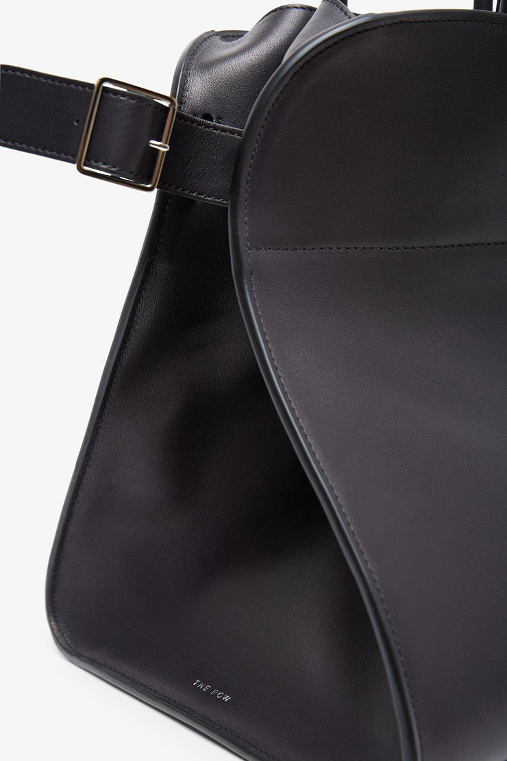 Margaux 17 black saddle leather bag