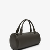 Edith grey small leather bag