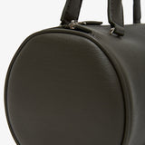 Edith grey small leather bag