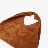 Small Bindle caramel suede shoulder bag