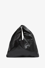 Small Bindle black leather shoulder bag