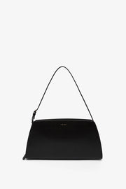 Dalia baguette black leather bag