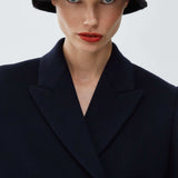 Burke black bucket hat