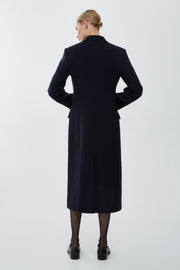 Woody wool coat