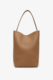 Large N/S park dark taupe tote bag