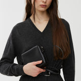 Regent crossbody black bag