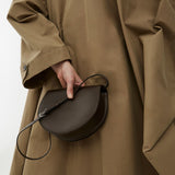 Canteen dark brown crossbody bag