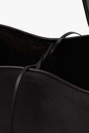 Medium N/S black park tote bag